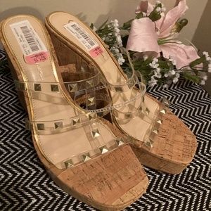 Jessica Simpson Platforms Clear Sandals